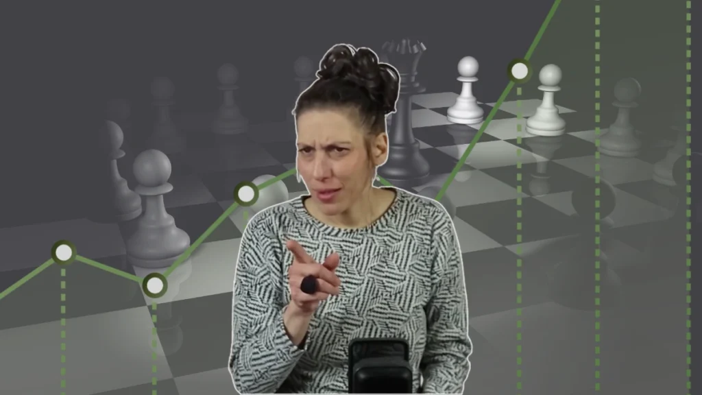 Persona raffigurata mentre indica la telecamera e manda il messaggio 'stavi aspettando forse questo?'. Copertina del corso Doccia Fredda, che spiegherà come analizzare e valutare le aziende superstar.